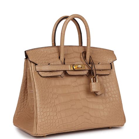 hermes birkin 25 in chai.